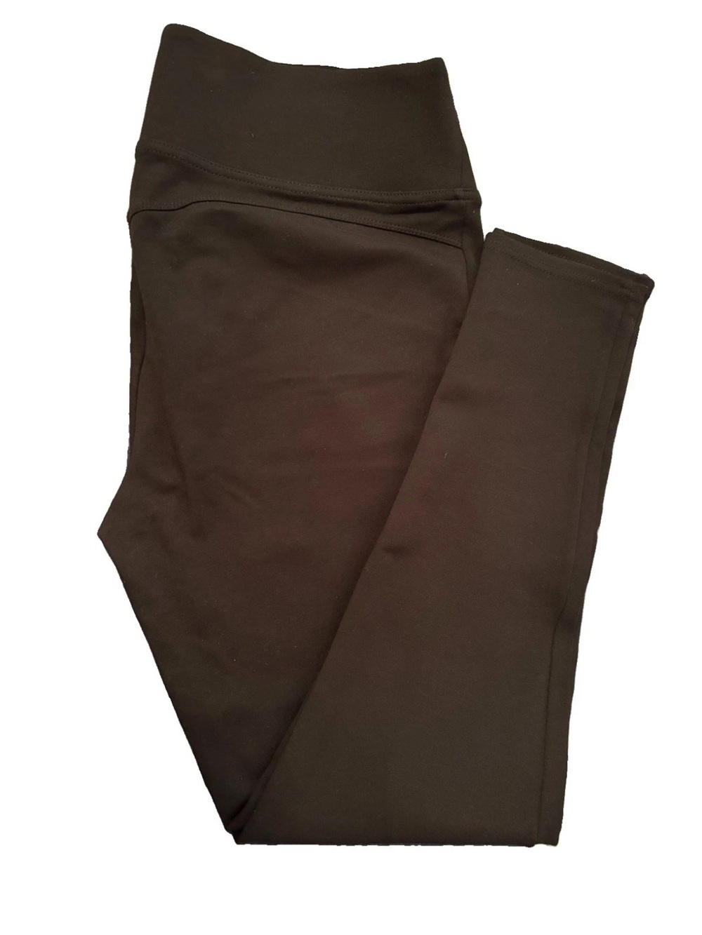 Investments Slim Factor Women's Black High-Waist Stretch Leggings